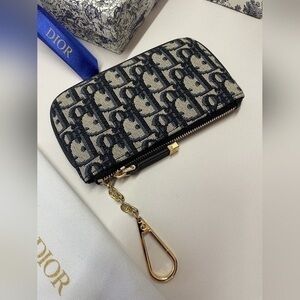 Dior Travel Myrte Zipped Key Case